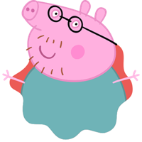 Daddy Pig type de personnalité MBTI image