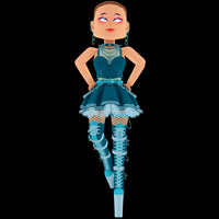 Gothicutie Set (Royale High) MBTI Personality Type image