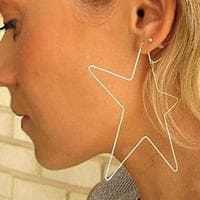Star hoop earrings MBTI 성격 유형 image