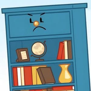 Bookcasey (Inanimate Insanity Remastered) MBTI Personality Type image