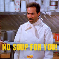 Yev Kassem/The Soup Nazi тип личности MBTI image