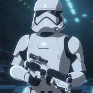 Unidentified First Order Stormtrooper (Thunderer's Hangar) MBTI Personality Type image
