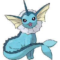 Vaporeon (Showers) MBTI Personality Type image