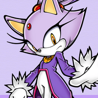 Blaze the Cat نوع شخصية MBTI image