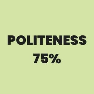 Politeness 75% MBTI 성격 유형 image