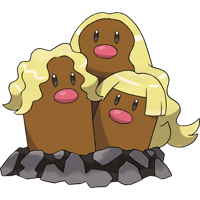 Alolan Dugtrio MBTI Personality Type image