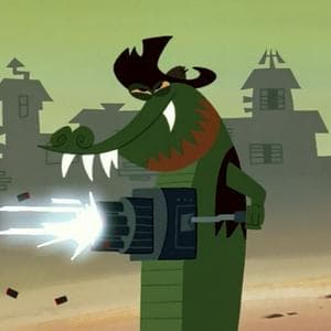 Green Alligator Robots MBTI Personality Type image