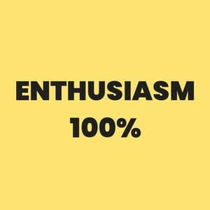 Enthusiasm 100% MBTI Personality Type image