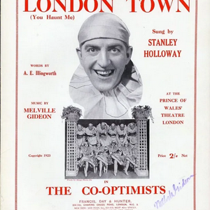 profile_Stanley Holloway - London Town (You Haunt Me)